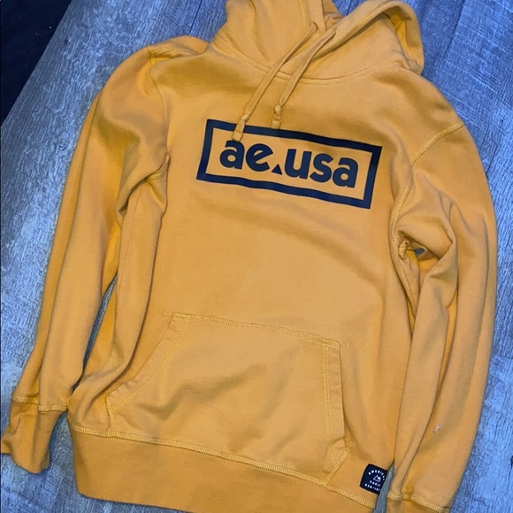 yellow pullover hoodie men's